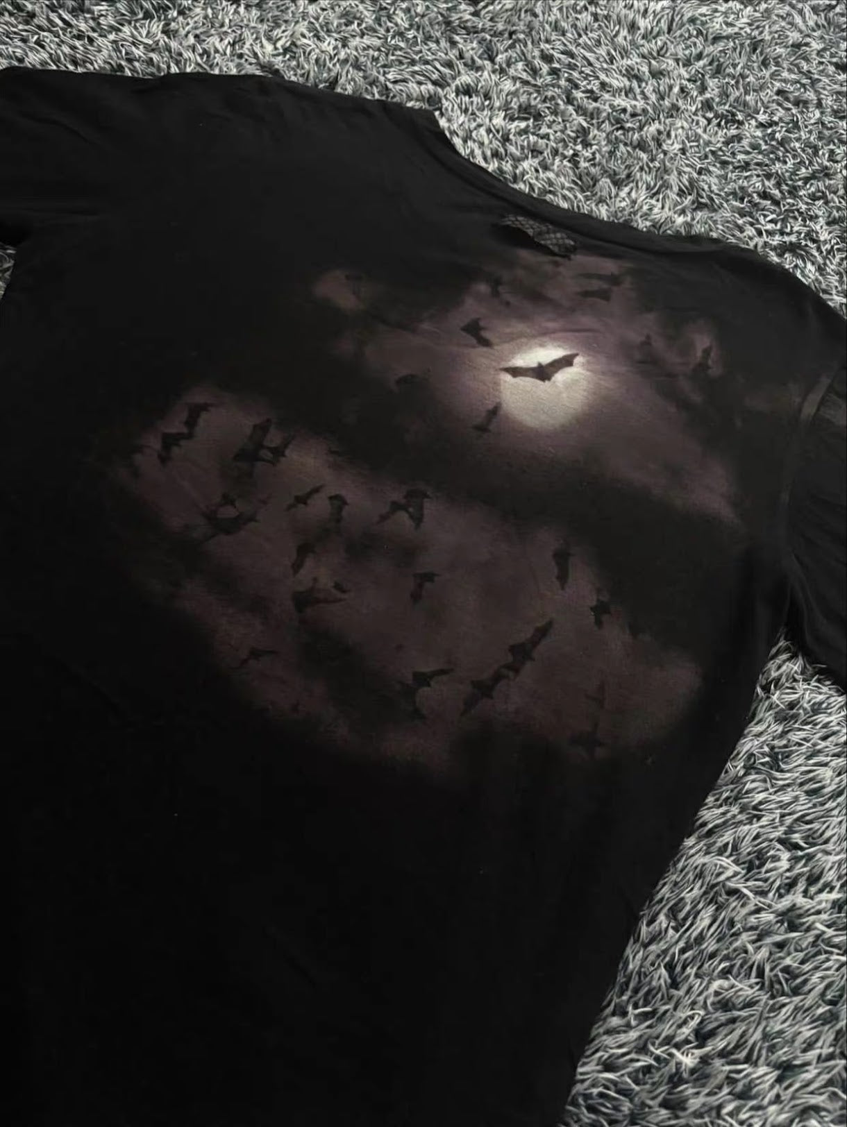 ФУТБОЛКА IF SIX WAS NINE "BAT IN THE MOON"