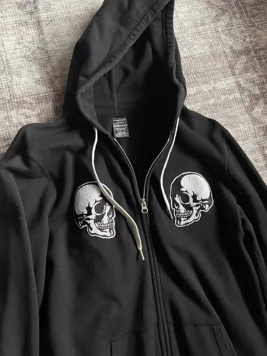 ХУДИ NUMBER NINE "DOUBLE SKULL"