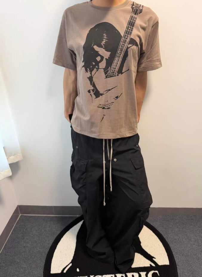 ФУТБОЛКА HYSTERIC GLAMOUR "GUITAR GIRL"